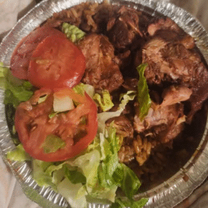 Stew Chicken Dinner