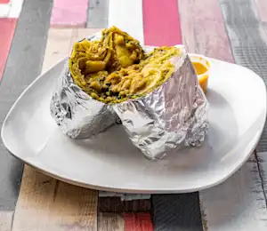 Pumpkin and Bhaji Roti